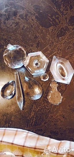 Хрустальные подвески для люстры СССР