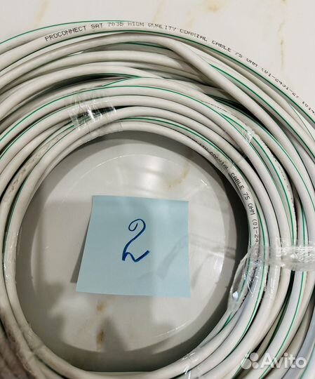 Кабель Телевизионный oxion SAT-50 CU coaxial