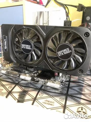 Видеокарта GTX 1050ti Palit Dual