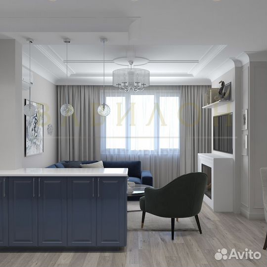 Ремонт коттеджей под ключ