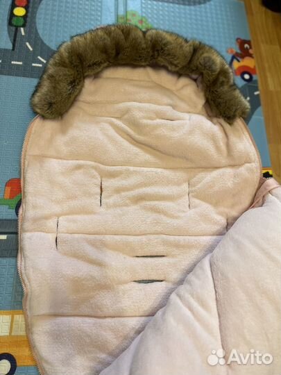 Зимний конверт в коляску