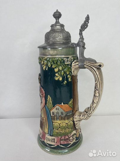 Антикварная пивная кружка Germany