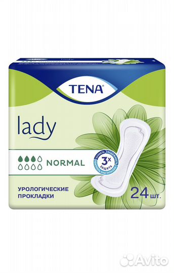 Прокладки урологические Tena Lady Normal, 24 шт