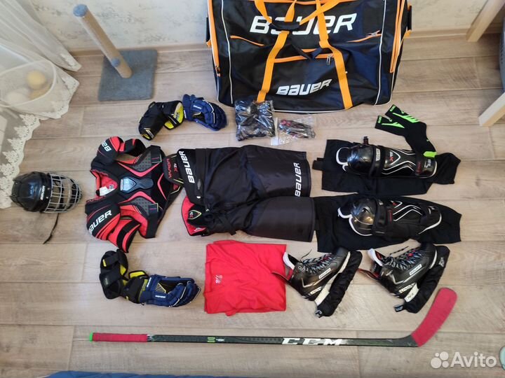 Новый комплект хоккейной формы Bauer