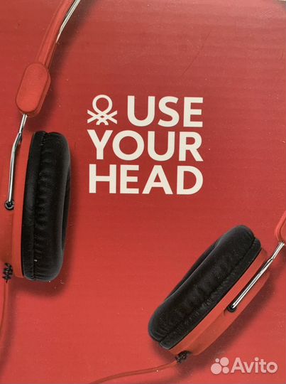 Наушники Benetton новые