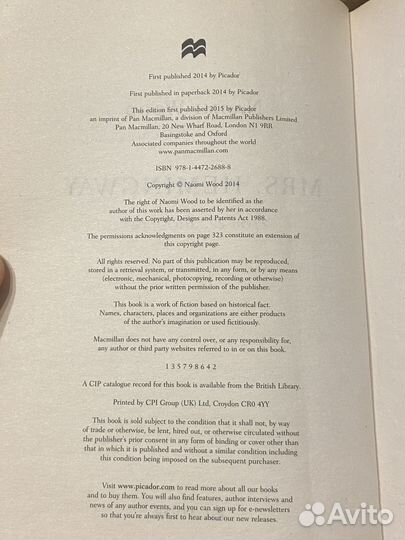 Книга “Mrs. Hemingway” Naomi Wood