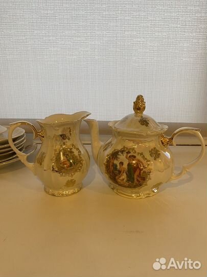 Чайный сервиз kahla ГДР мадонна GDR винтаж СССР