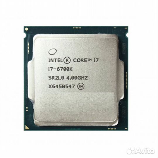 Сокет 1151 Intel Core i7-6700K SR2L0