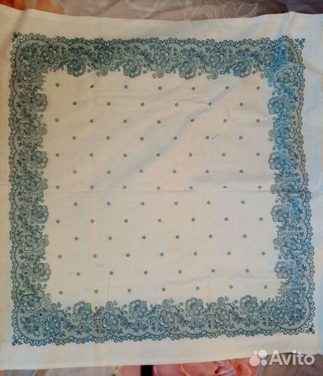 Ткань платочная, С С С Р, ситец, 2 расцветки