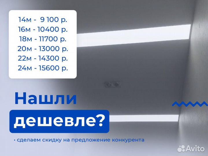 Натяжной потолок