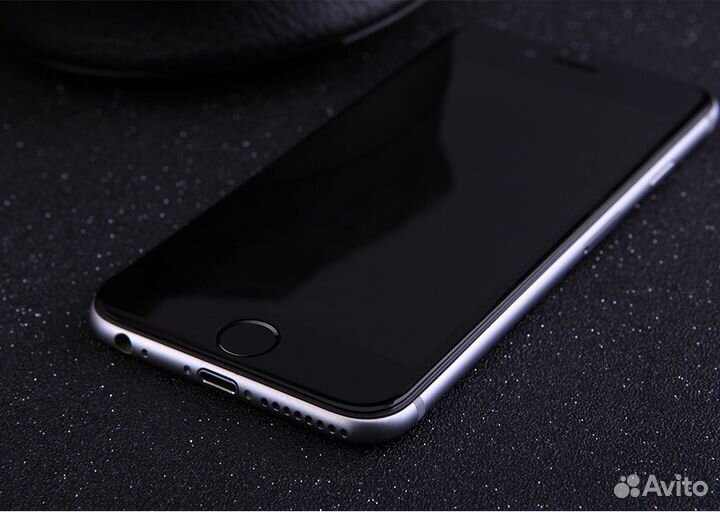Защитное стекло 3D для iPhone 6/ 6s (черное,белое)