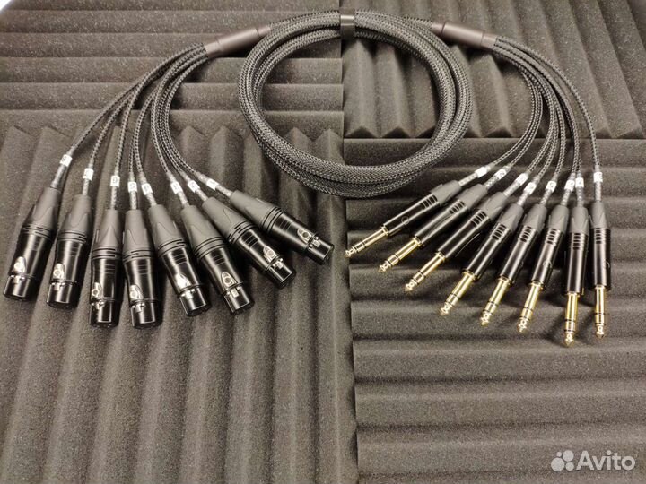 Мультикор 8 Xlr гн. На 8 Jack 6,3 st Cordial CMG 8