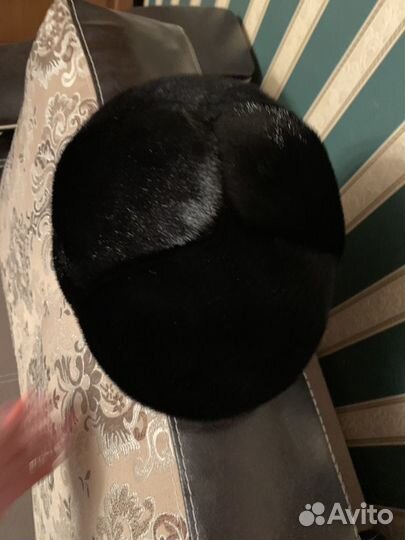 Новая мужская шапка Мономах из нерпы