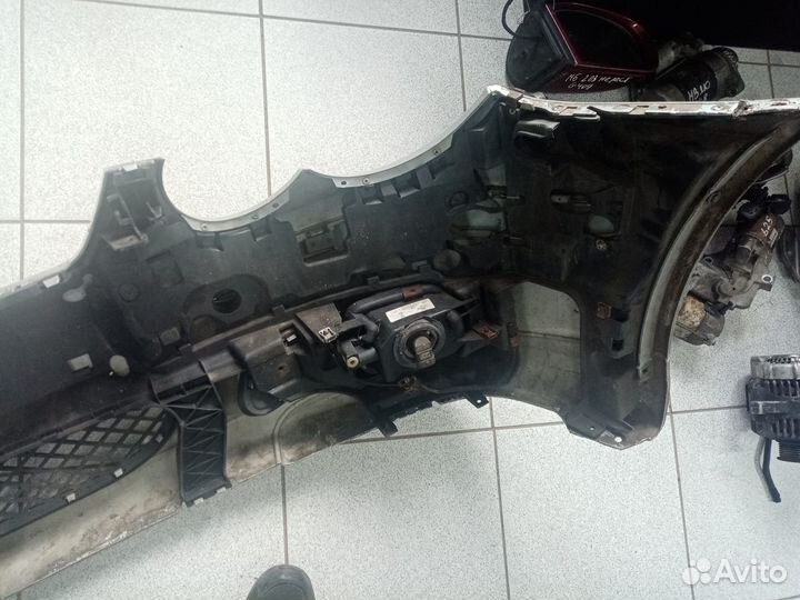 Передний бампер mercedes w203 (купе) до рестайлинг