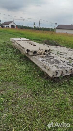 Плиты перекрытия пустотные бу