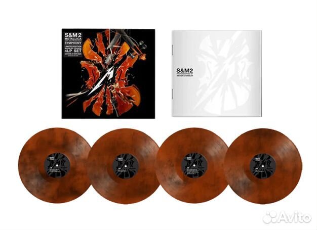 Metallica - S&M2 4LP (цветной винил)