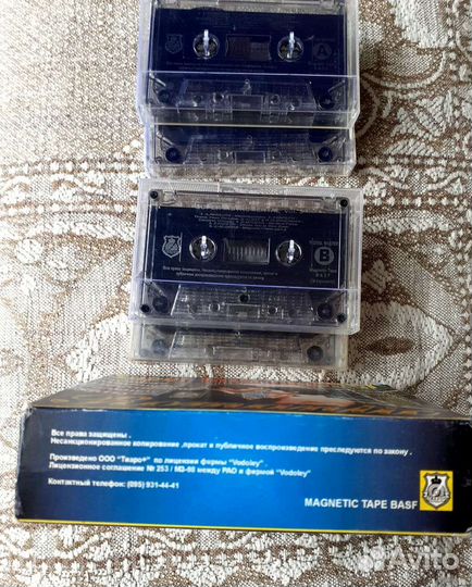 Аудиокассеты с записью
