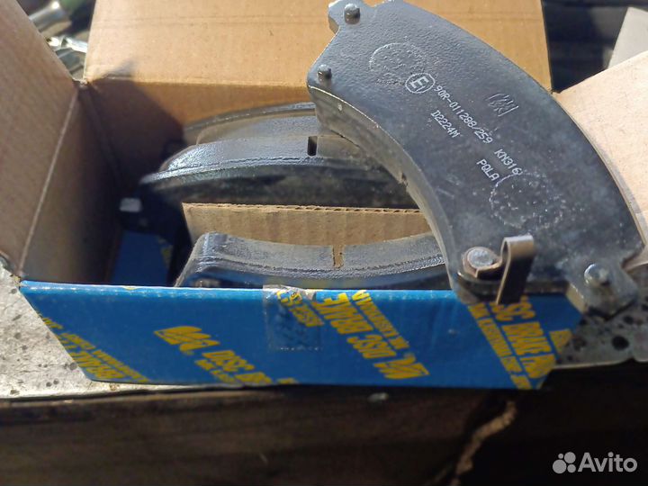 Колодки тормозные toyotaперед зад