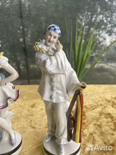 Статуэтка Пьеро и Коломбина