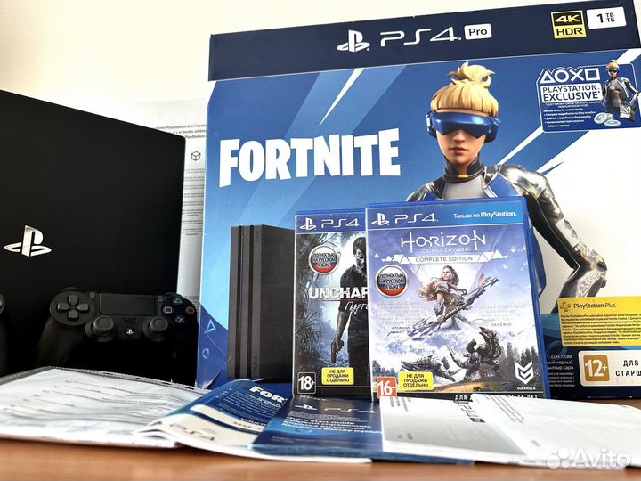 Sony PS4 PRO 1tb Чек/Гарантия/7208B