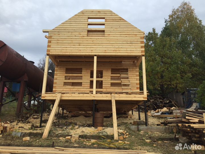 Срубы ручной рубки