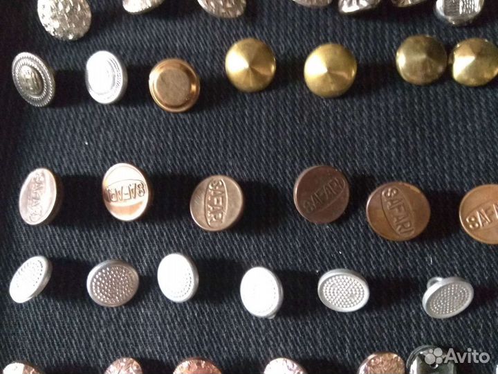 Пуговицы СССР металлические, деревянные