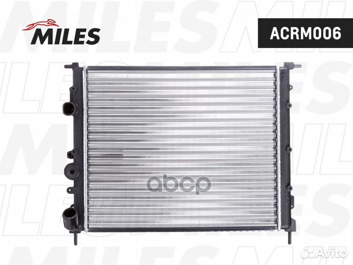 Радиатор renault logan/megane 1.4/1.6 04- acrm0