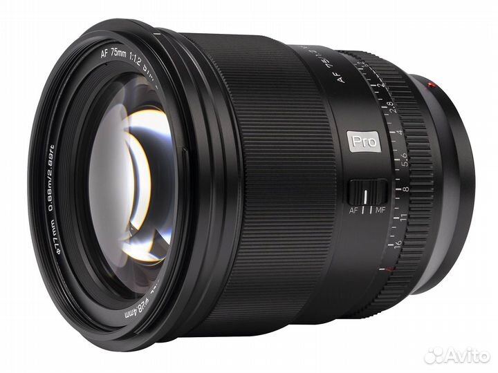 Объектив Viltrox AF 75мм/1.2 XF Fujifilm