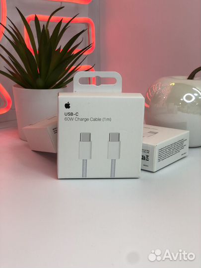 Apple 60W USB-C кабель (1m), кабель