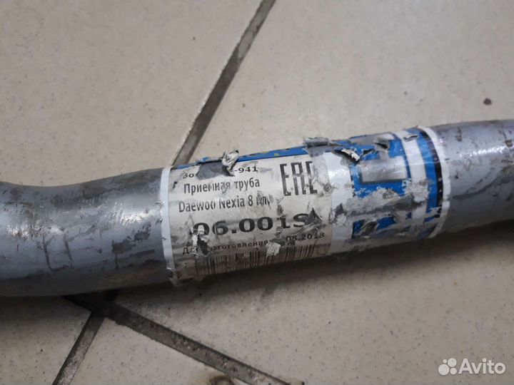 Труба приёмная Daewoo Nexia N100 8 клап