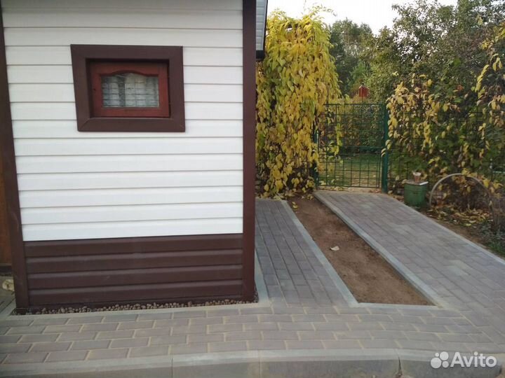 Укладка брусчатки