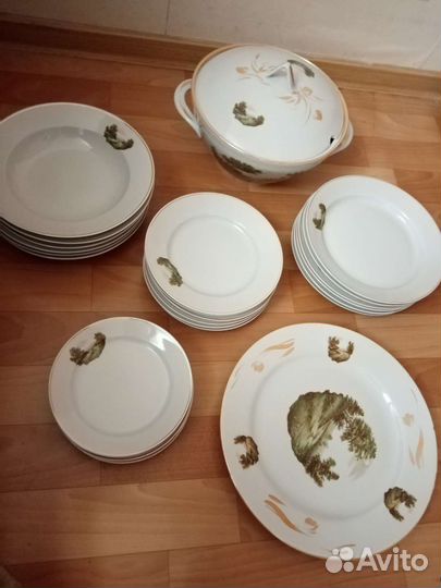 Сервиз столовый, Дулевский фарфор