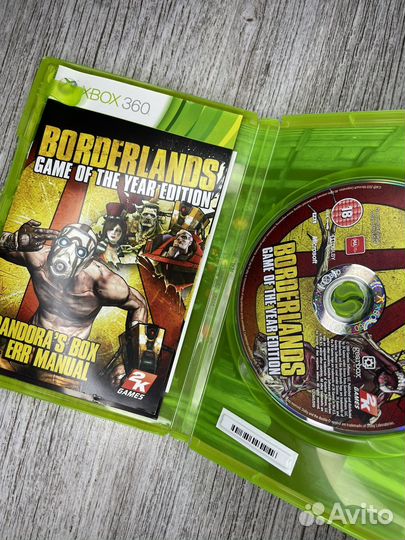 Borderlands 3 с мануалом xbox 360