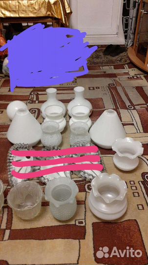 Плафоны разные