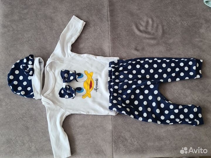 Детские вещи пакетом 68- 74 на девочку