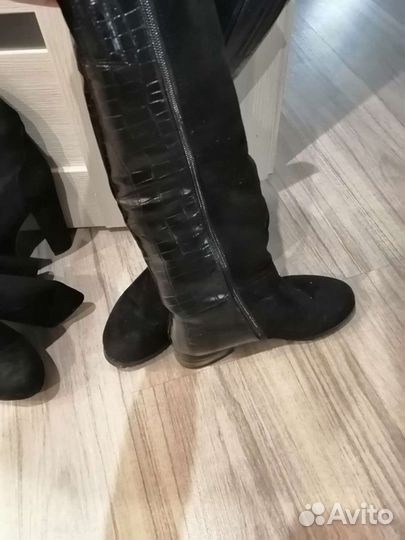 Сапоги на скрытой платформе р 36