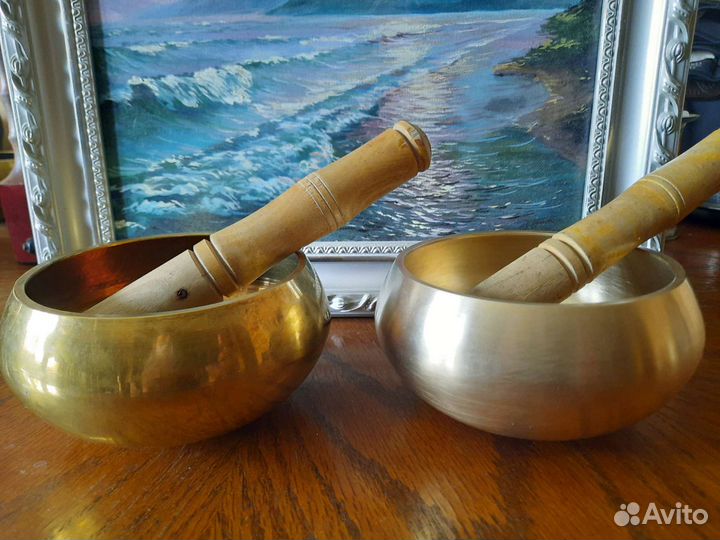 Тибетская поюшая чаша 13 см (2)