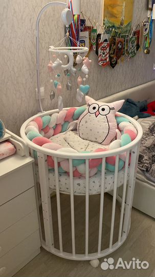 Продам бортик косичку и мобиль