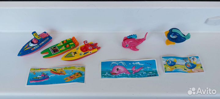 Киндеры. Игрушки. Полные серии