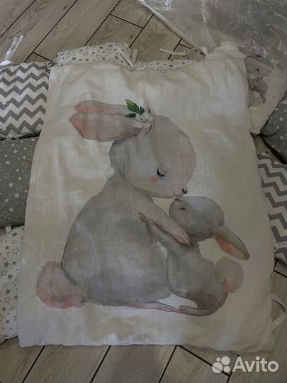 Бортики в детскую кроватку