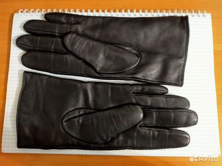 Перчатки женские кожаные