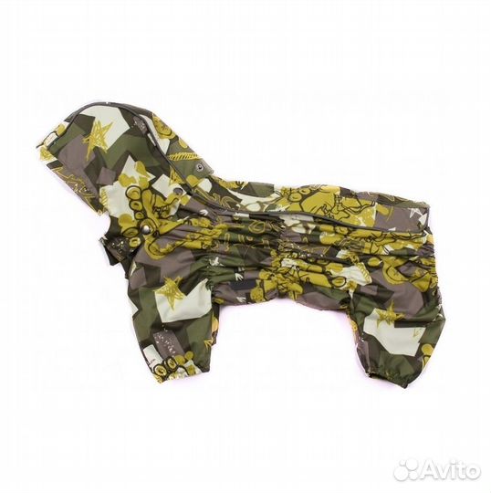 Дождевик Pets Дутик унисекс Мембрана Абстракция Бе