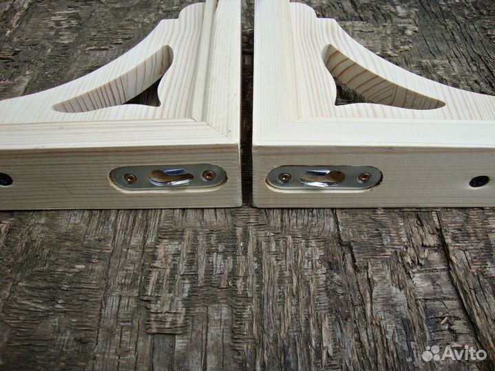 Кронштейн для полки деревянный