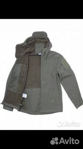 Тактический костюм олива мох softshella