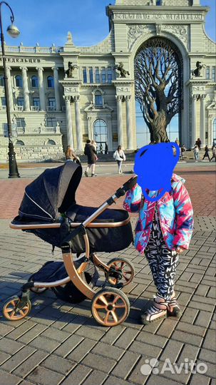 Коляска 2 в 1 luxmom