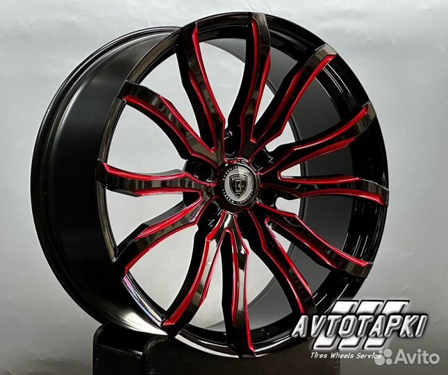 Borgini r22 6x139,7 red edition