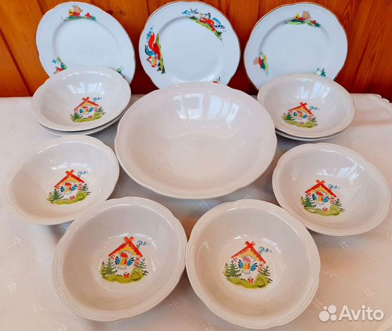 Винтажный эксклюзивный сервиз