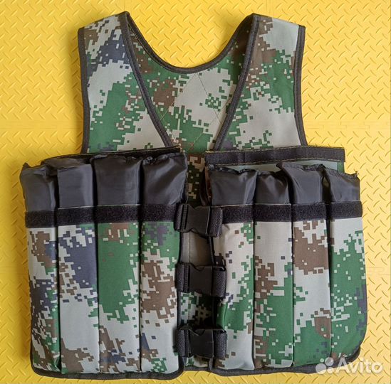 16 кг Жилет утяжелитель новый