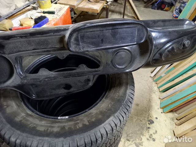 Декоративная накладка на панель приборов УАЗ-469