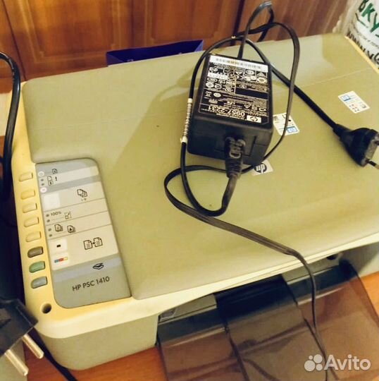 Мфу (принтер+сканер) HP PhotoSmart C5283, цв., A4